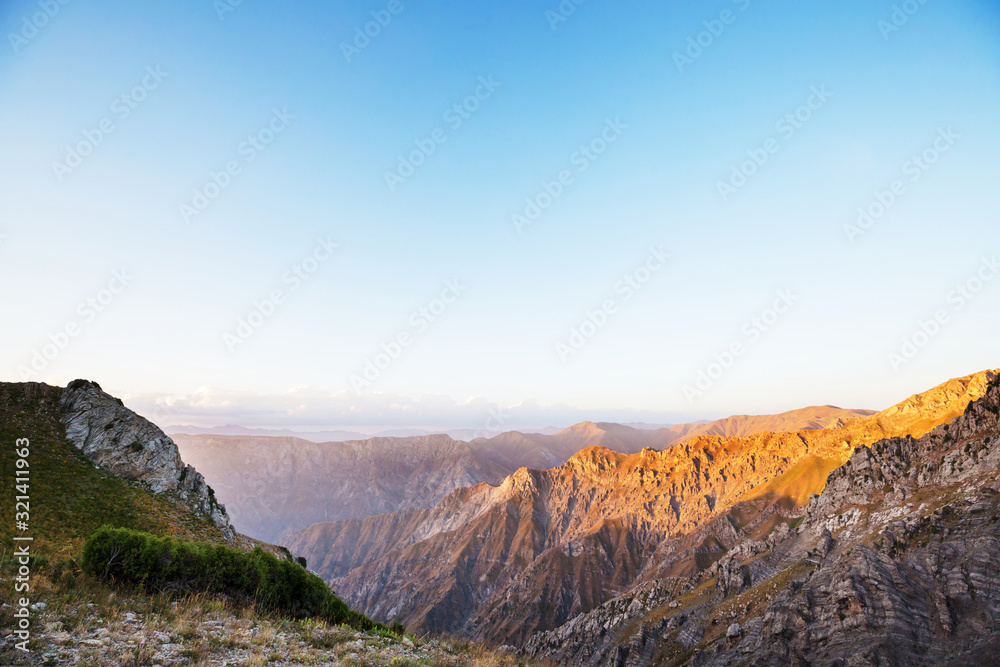 Wall mural Chimgan mountains