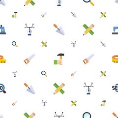 instrument icons pattern seamless