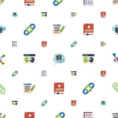 page icons pattern seamless