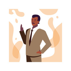 businessman in the office, business professional man