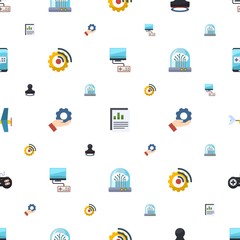 control icons pattern seamless