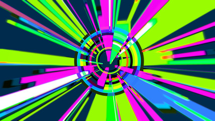 Pop art colorful cartoon explosion