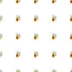 Disinfection service icon pattern seamless isolated on white background