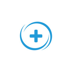 Medical logo template design vector icon illustration