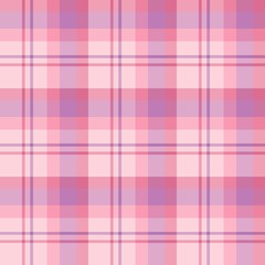 Seamless pattern in fantasy cozy pink and violet colors for plaid, fabric, textile, clothes, tablecloth and other things. Vector image.