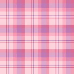 Seamless pattern in fantasy cozy pink and violet colors for plaid, fabric, textile, clothes, tablecloth and other things. Vector image.