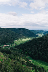 Fototapeta na wymiar Albtal Bildsteinfelsen im Schwarzwald