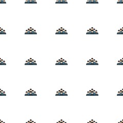 Fototapeta na wymiar employee icon pattern seamless isolated on white background