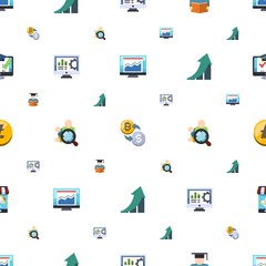 market icons pattern seamless