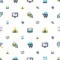 website icons pattern seamless