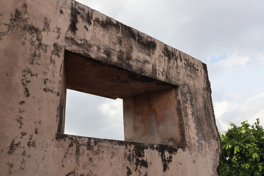 Kenongo building in the Taman Sari area. Taman Sari is the site of former royal garden of the Sultanate of Yogyakarta