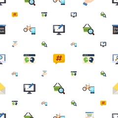 website icons pattern seamless