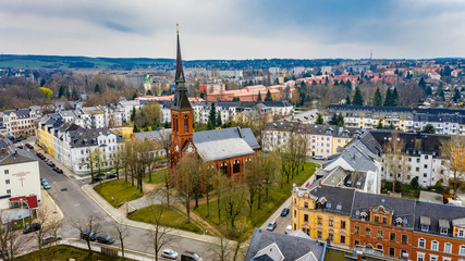 Fototapeta na wymiar Chemnitzer Kirchen