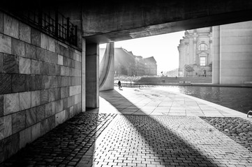 Berlin Reichstagsufer, Mauerweg