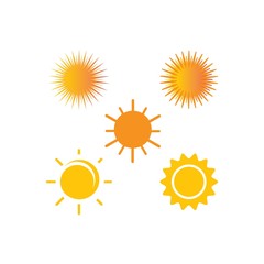 sun ilustration logo