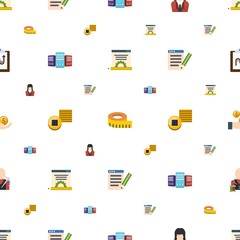 linear icons pattern seamless