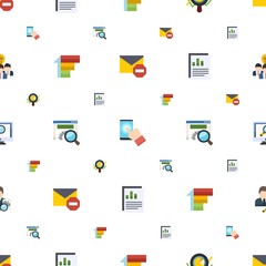 report icons pattern seamless