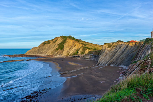 The flysch in Zumaia and the Cantabrian Sea