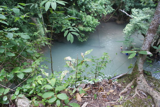 Eravan waterfall in Thailand, Suoutheast Asia