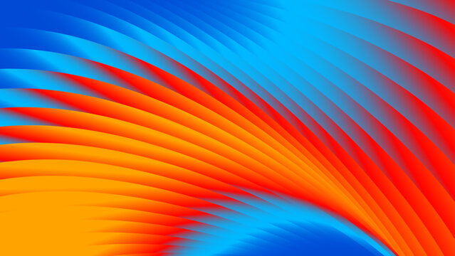 Heat wave abstract background