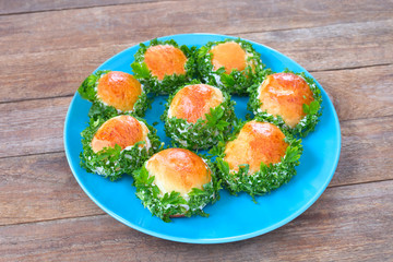 Brötchen mit Kräutern