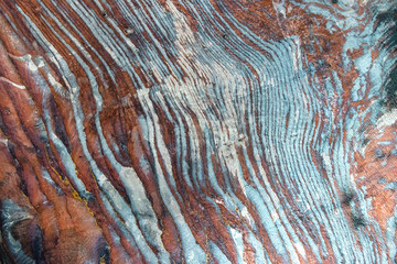 Naklejka premium Natural geological sandstone pattern