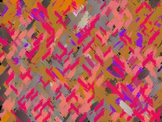 Modern stylish texture painting. Abstraction. Large brush strokes with oil paint.