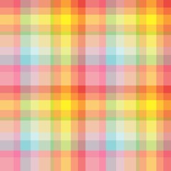 Seamless pattern in fantasy festive colors for plaid, fabric, textile, clothes, tablecloth and other things. Vector image.