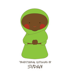 Traditional clothing of Africa, Sudan