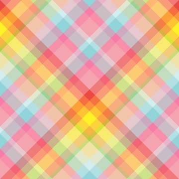 Seamless pattern in fantasy festive colors for plaid, fabric, textile, clothes, tablecloth and other things. Vector image. 2 © Asahihana