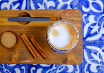 Fototapeta na wymiar Coffee in Portugal.