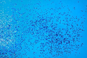 festive abstract blue background