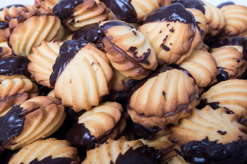 Pastas de cafe con chocolate