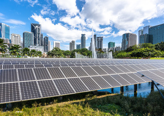Fototapeta premium solar power station