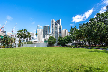 Obraz premium park in city