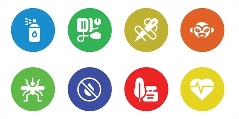Modern Simple Set of blood Vector filled Icons