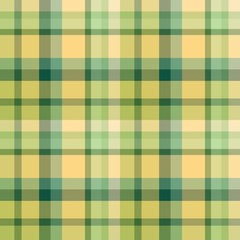 Seamless pattern in fantasy juicy green and yellow colors for plaid, fabric, textile, clothes, tablecloth and other things. Vector image.