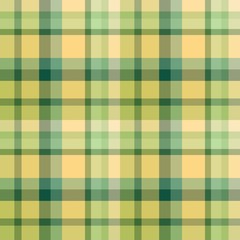 Seamless pattern in fantasy juicy green and yellow colors for plaid, fabric, textile, clothes, tablecloth and other things. Vector image.