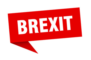 brexit speech bubble. brexit ribbon sign. brexit banner
