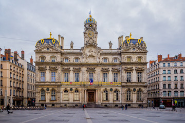 Obraz premium Hôtel de Ville de Lyon