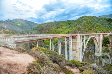 Fototapeta premium Bixby Bridge in Big Sur, California