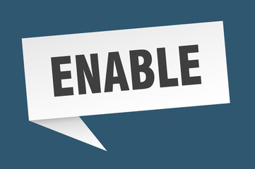 enable speech bubble. enable ribbon sign. enable banner
