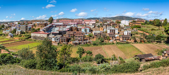 Ambositra, village on the hill