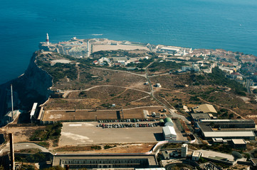 Gibraltar view from a high point