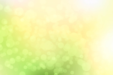 Sunny abstract green nature background, selective focus