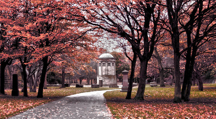 Naklejka premium Otoño en Liverpool