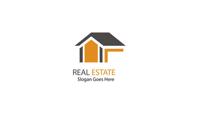 Fototapeta na wymiar Real estate logo design 