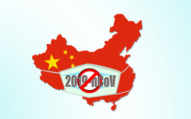 Wuhan coronavirus 2019-nCoV concept