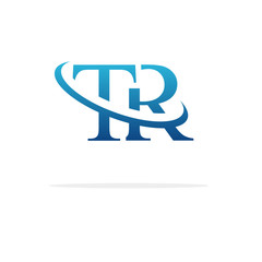 Creative TR logo icon design