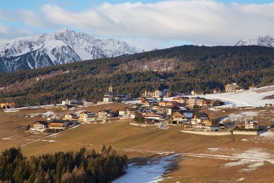 Meransen im Winter